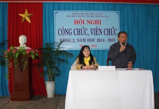 HỘI NGHỊ CÔNG CHỨC, VIÊN CHỨC VÒNG 2 NĂM HỌC 2014 – 2015 HỘI NGHỊ CÔNG CHỨC, VIÊN CHỨC VÒNG 2 NĂM HỌC 2014 – 2015