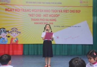 Lễ phát động Ngày hội :”Trạng Nguyên nhỏ tuổi” và Viết chữ đẹp “Nết chữ – nết người” năm học 2017 – 2018 Lễ phát động Ngày hội :”Trạng Nguyên nhỏ tuổi” và Viết chữ đẹp “Nết chữ – nết người” năm học 2017 – 2018