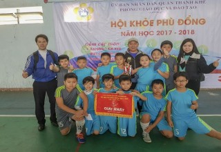 Giải bóng đá Thể thao học sinh cấp quận năm học 2017 -2018 Giải bóng đá Thể thao học sinh cấp quận năm học 2017 -2018