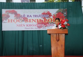 LỄ RA TRƯỜNG HỌC SINH LỚP 5 NIÊN KHÓA 2013-2018 LỄ RA TRƯỜNG HỌC SINH LỚP 5 NIÊN KHÓA 2013-2018